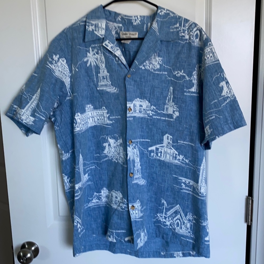 Vintage Cooke Street Hawaiian Shirt XL